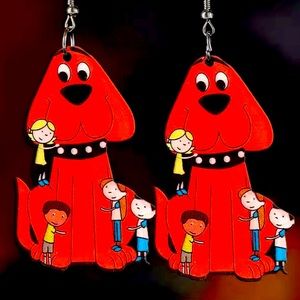 Clifford Wooden Earrings